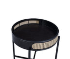 Colson Black Finish End Table