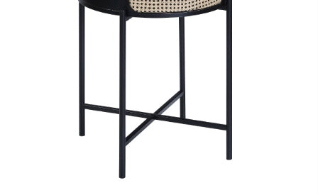 Colson Black Finish End Table