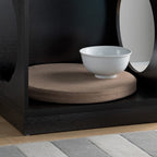 ID USA  161858 End Table Pet Cove Red Cocoa