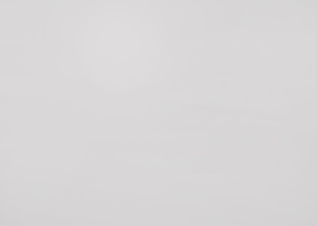 1pc King Size White Finish Panel Bed Geometric Design Frame Softly Curved Headboard Wooden Bedroom Furniture