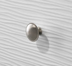 1pc Contemporary Modern 5-Drawer Chest White Finish Round Knobs Bedroom Living Room Wooden Furniture