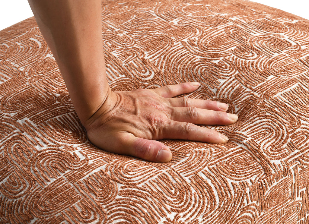 Contemporary Style Accent Chair Armless Design And Angled design Tapered Legs Rustic Orange Finish Primary Living Room Accent Chair