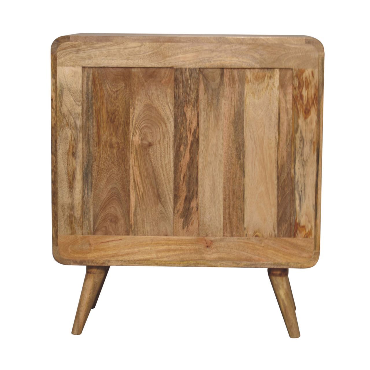 Artisan Furniture Solid Wood T-bar Ridged Chest