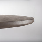 Terra Wood Round Fluted Dining Table