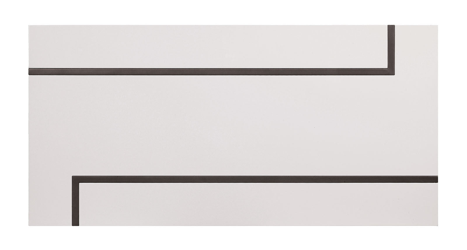 Contemporary Style Modern End Table Lacquer Top Metal Legs Extending Out On The Table Top Two Tone And Steel Structure White And Gun Metal Finish Coffee Table-Not Included