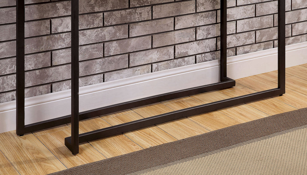 Contemporary Style Modern End Table Lacquer Top Metal Legs Extending Out On The Table Top Two Tone And Steel Structure White And Gun Metal Finish Coffee Table-Not Included