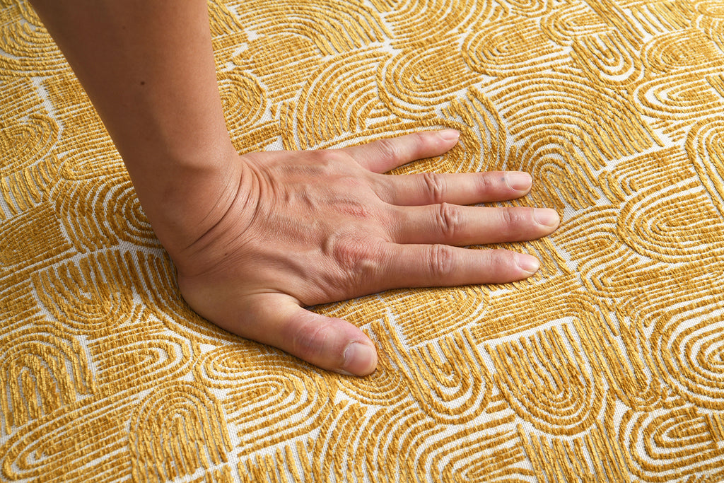 Contemporary Style 1pc Accent Chair Tapered Legs Armless Design Angled Back Yellow Finish Primary Living Room Accent Chair