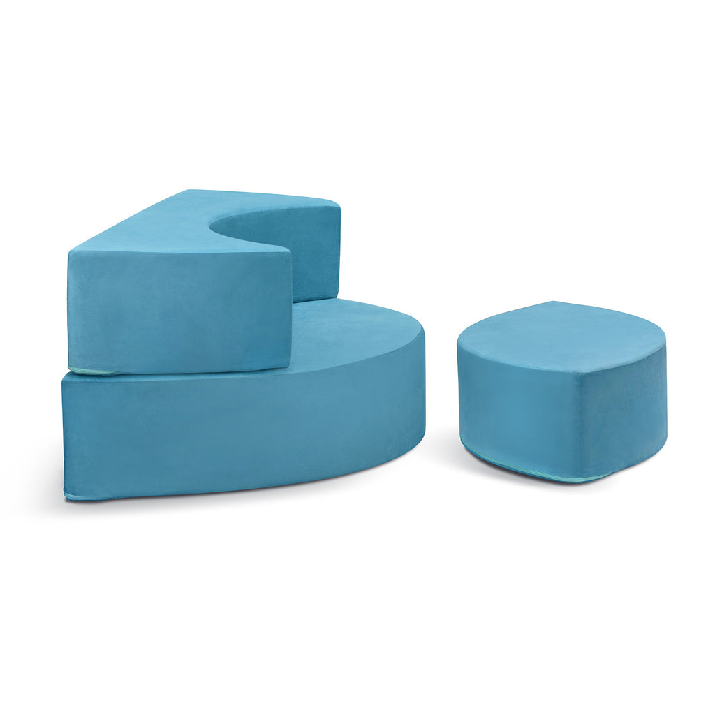 Kids Sofa Bed,Modular Couch Free Combination,Convertible Toddler Play Couch Furniture for Small Playroom