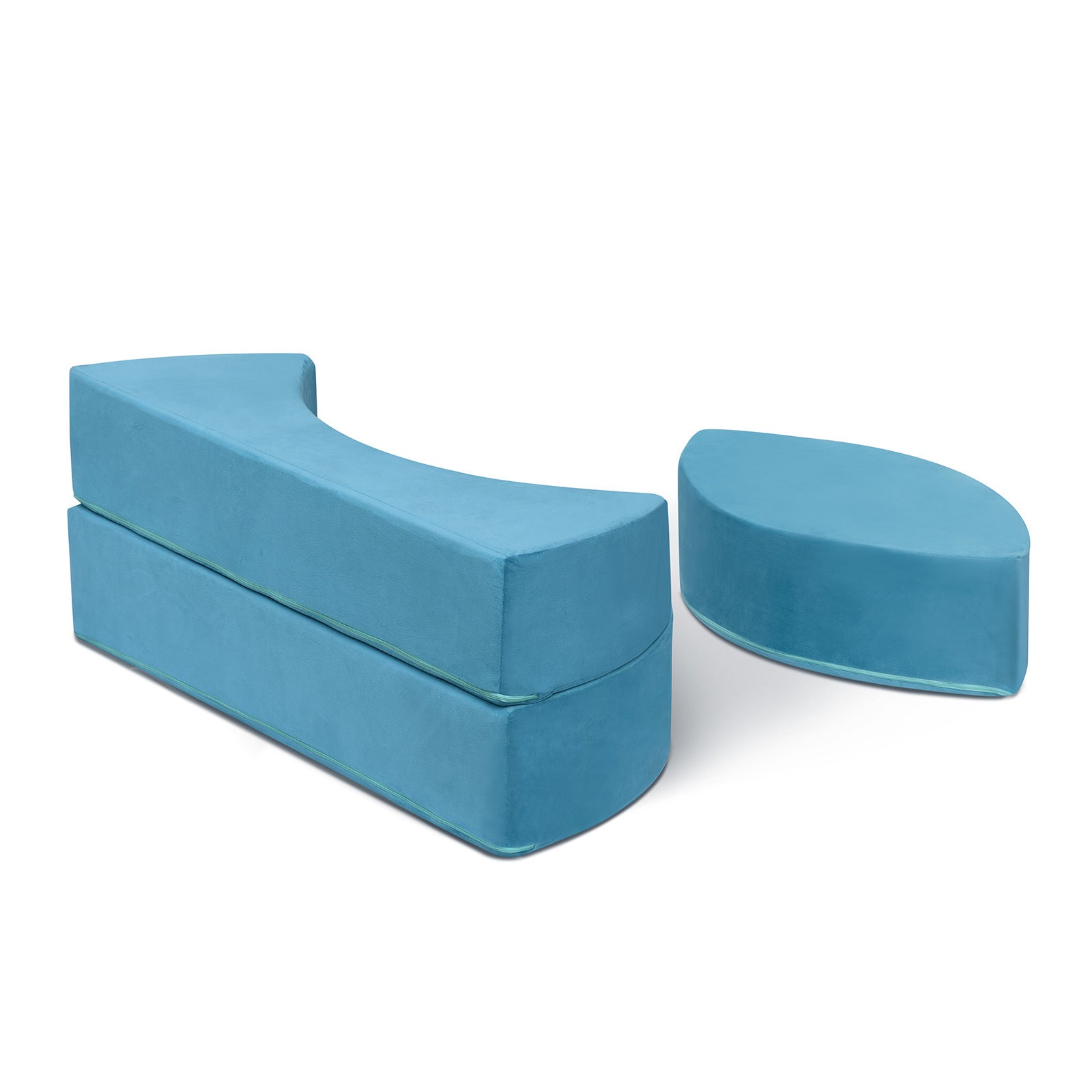 Kids Sofa Bed,Modular Couch Free Combination,Convertible Toddler Play Couch Furniture for Small Playroom