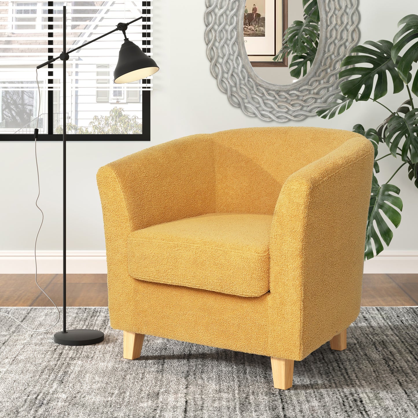 Cortina Fabric Club Chair - Groovy Boardz