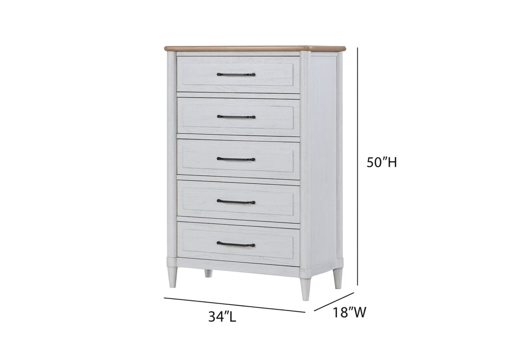 Small Teen Chest - Cement and Sand Dresser