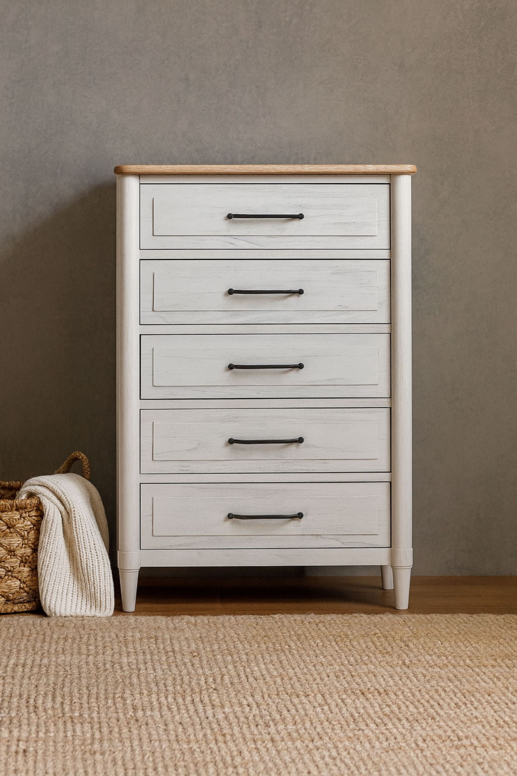 Small Teen Chest - Cement and Sand Dresser