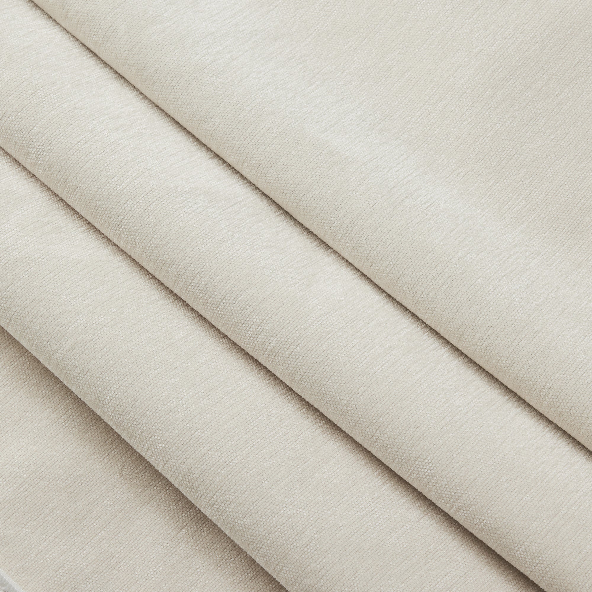 Slip-covered Armchair with 1 Big Back Cushion and 2 Big Toss Pillows, Single Deep Seat Comfy Single Couch Sofa Multiple Large Soft Pillows, Chenille Fabric, Cream