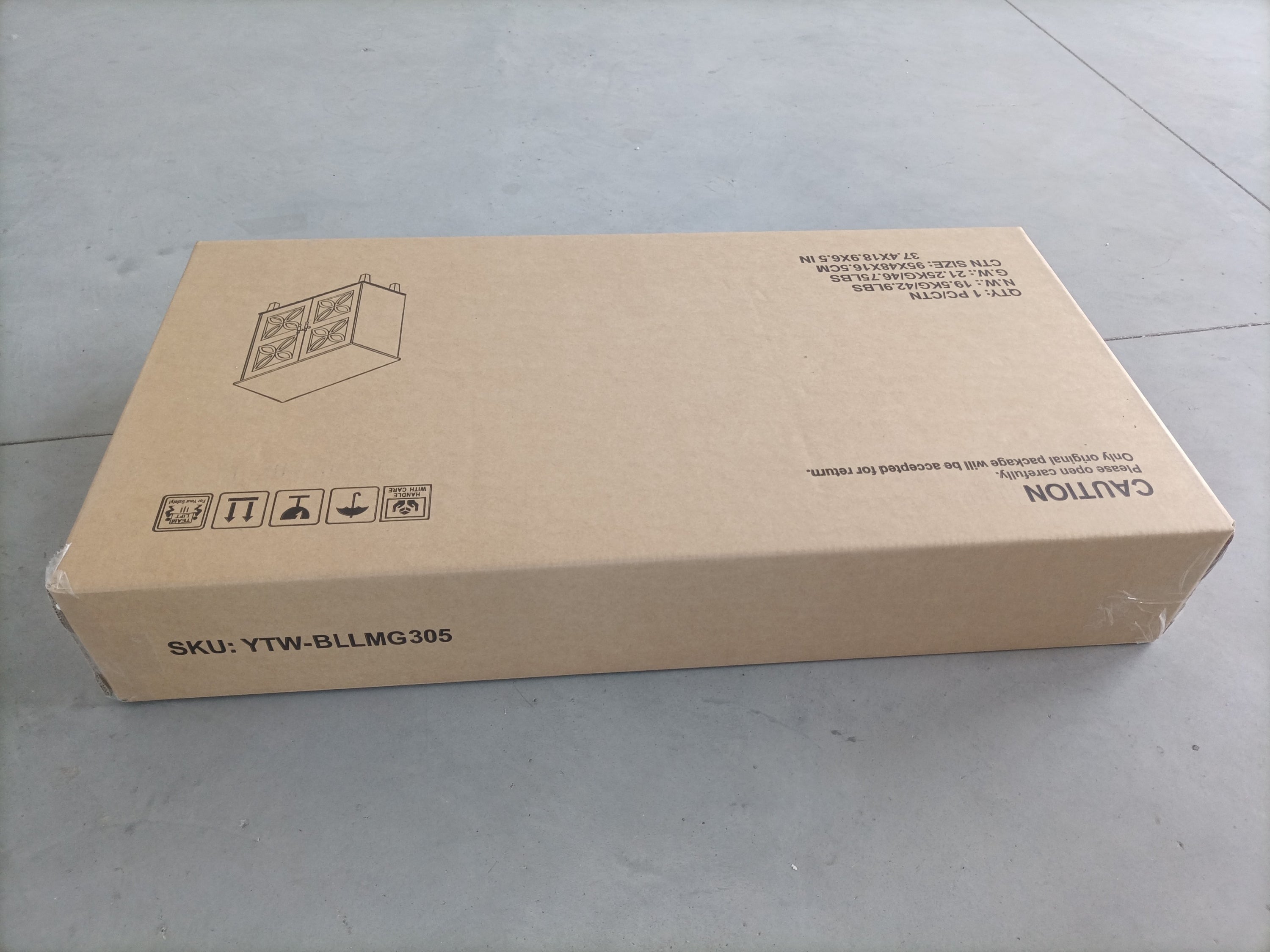 Modern Retro Sideboard Buffet Storage Cabinet with Adjustable Shelves and Tempered Glass Doors in Cream Color