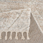 Talas Trellis Area Rug in Cream Rug