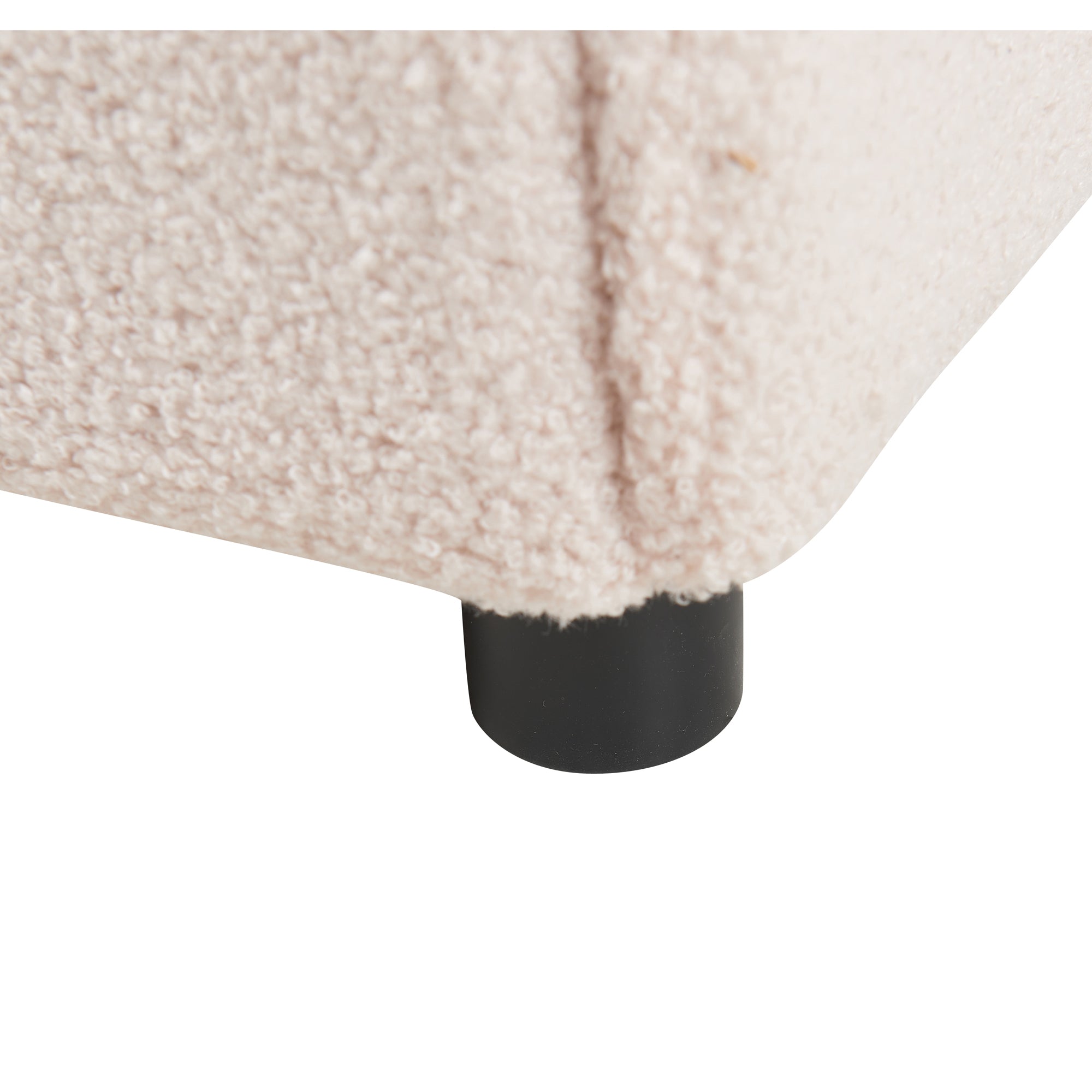 Furniture Style 2 in 1 Pet Friendly Fluffy Fabric Sherpa Upholstered Leisure Armchair with Lumbar Pillow for Living Room Bedroom Home and Office, Cream White