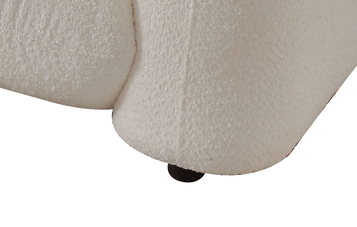 Burnt Orange Mid-Century Modern 3-Seater Sofa