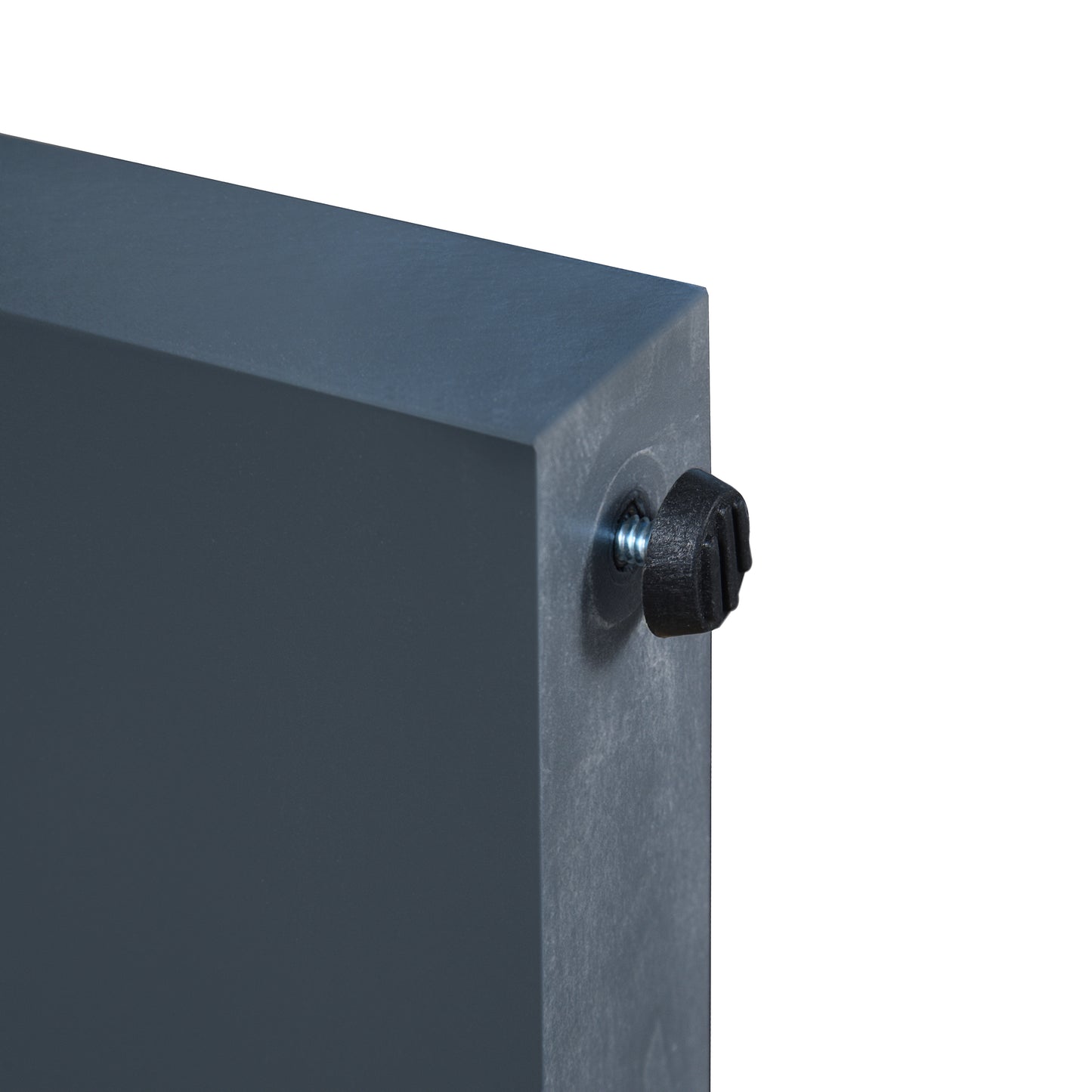 TREXM Curved Console Table with Storage, Wooden Entryway Table with 2 Drawers, Farmhouse Rustic Console Tables for Entryway, Hallway, Living Room, Navy