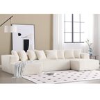 Oversized Modular Sectional Sofa, U-Shaped Sofa , Chaise Lounge, Upholstered 4 Seater, Free Combination Sofa
