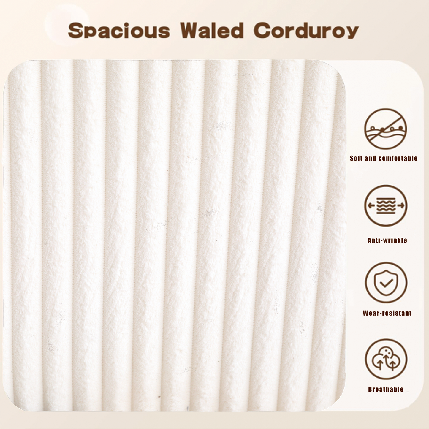 Oversized Modular Sectional Sofa, U-Shaped Sofa , Chaise Lounge, Upholstered 4 Seater, Free Combination Sofa