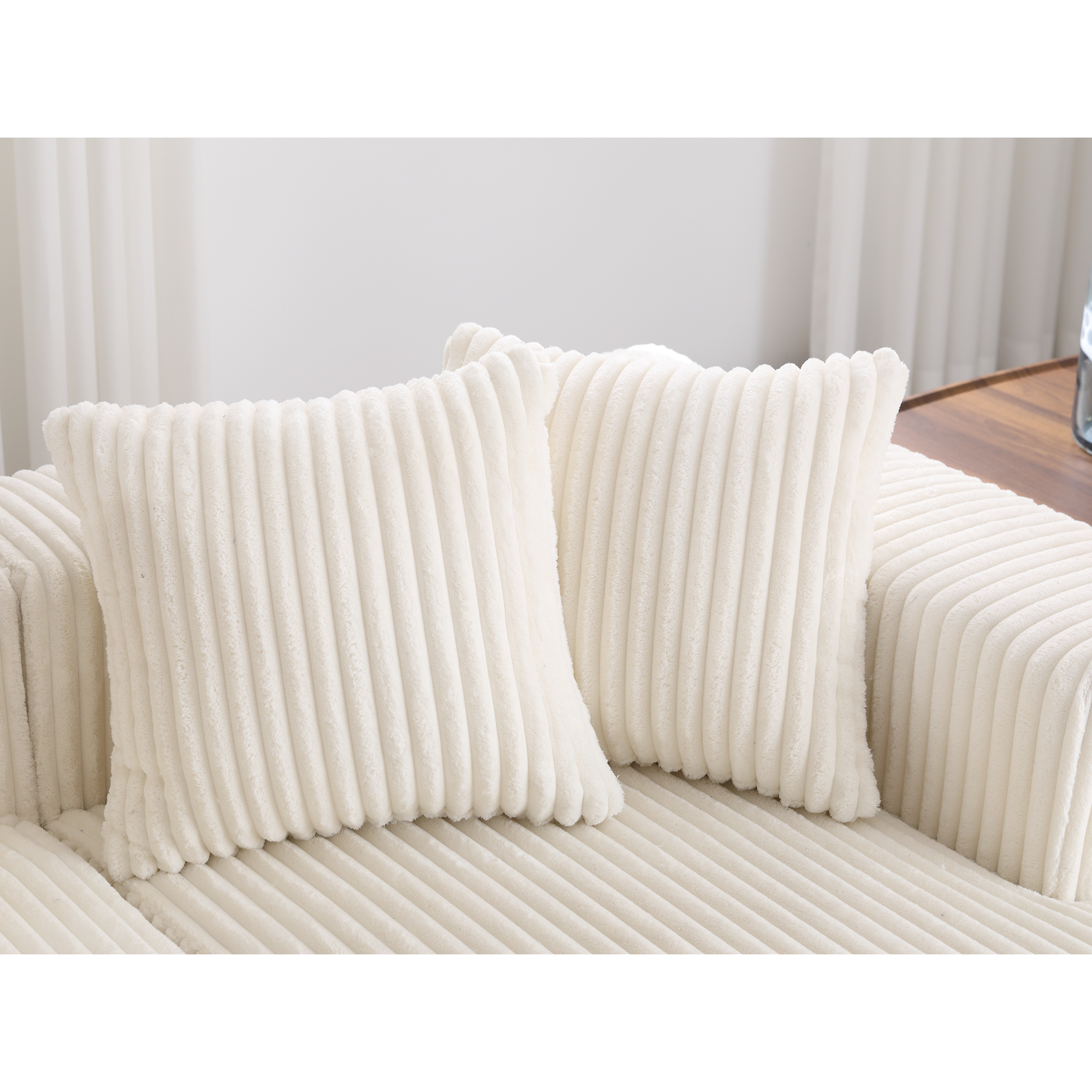 Oversized Modular Sectional Sofa, U-Shaped Sofa , Chaise Lounge, Upholstered 4 Seater, Free Combination Sofa