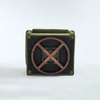 Swivel Accent Chair Modern Barrel Armchair with Wood Base for Bedroom Reading Waiting Living Room