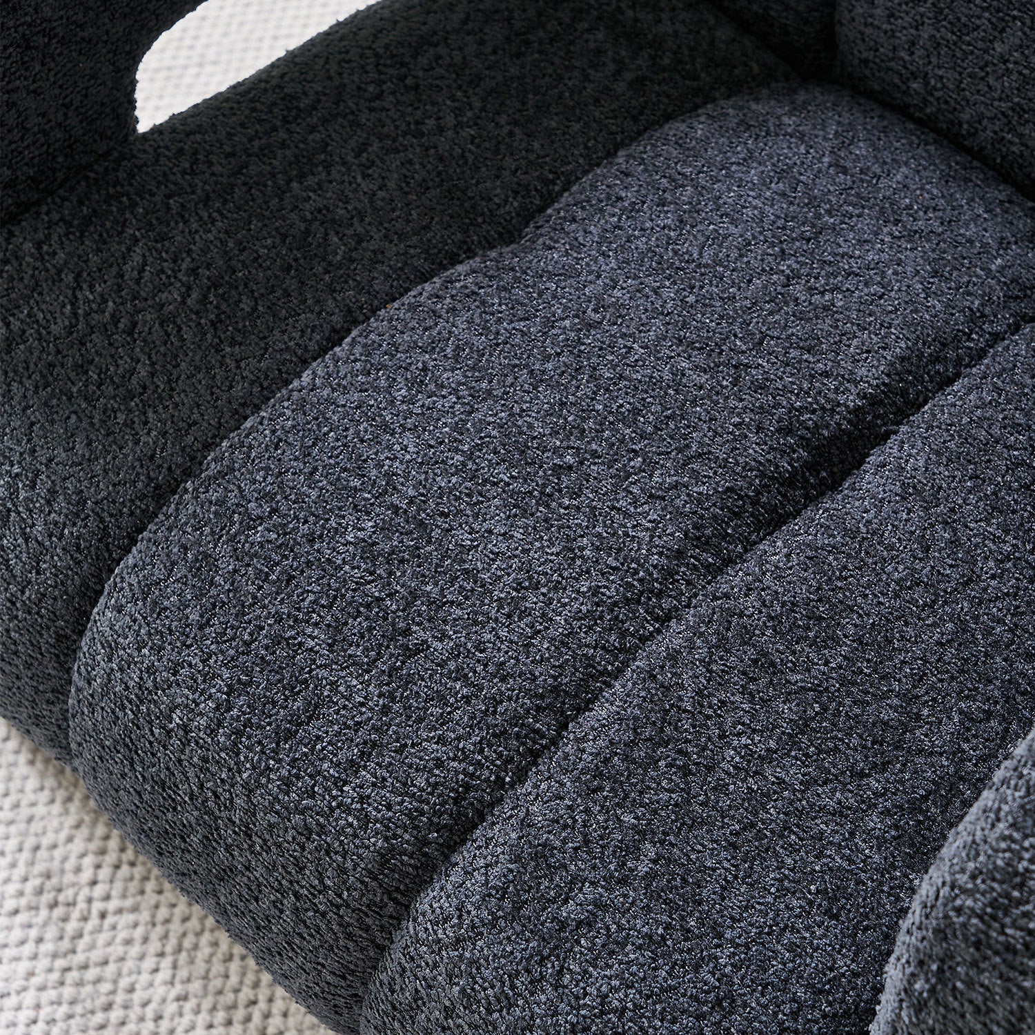 31.10 Wide Boucle Upholstered Accent Chair