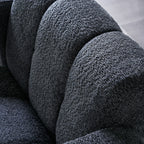 31.10 Wide Boucle Upholstered Accent Chair