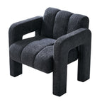 31.10 Wide Boucle Upholstered Accent Chair
