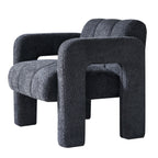 31.10 Wide Boucle Upholstered Accent Chair