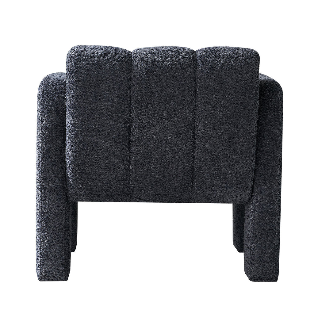 31.10 Wide Boucle Upholstered Accent Chair