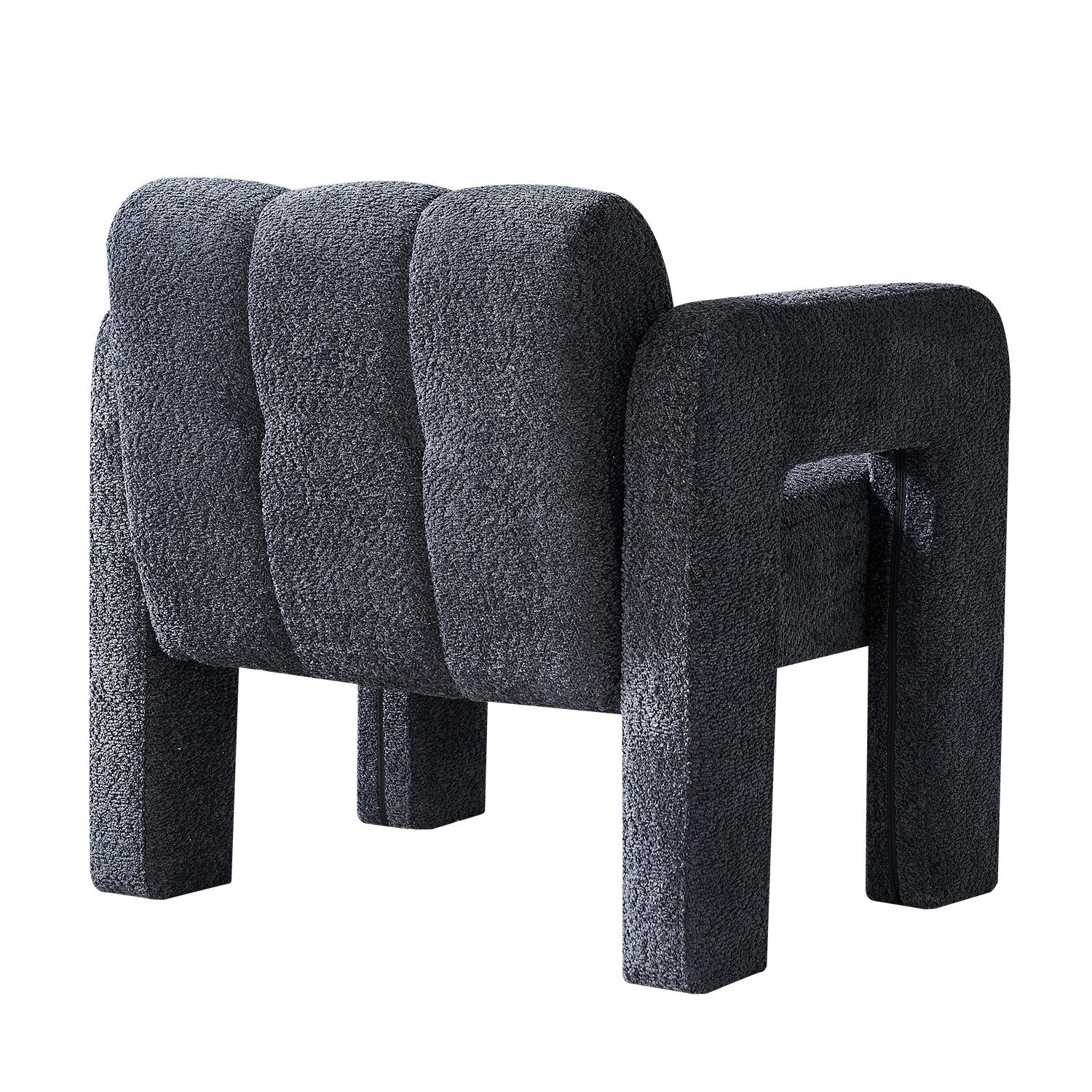 31.10 Wide Boucle Upholstered Accent Chair