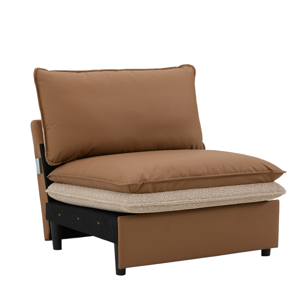 Modern Style Oversized Armchair Accent Chair Single Sofa Lounge Chair for Living Room, Bedroom