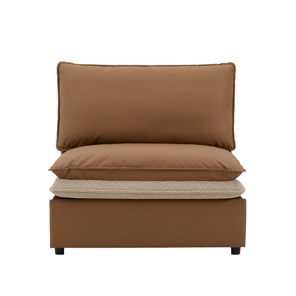 Modern Style Oversized Armchair Accent Chair Single Sofa Lounge Chair for Living Room, Bedroom