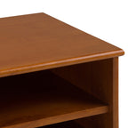 Draper - Mid Century Medium TV Media Stand - Teak Brown