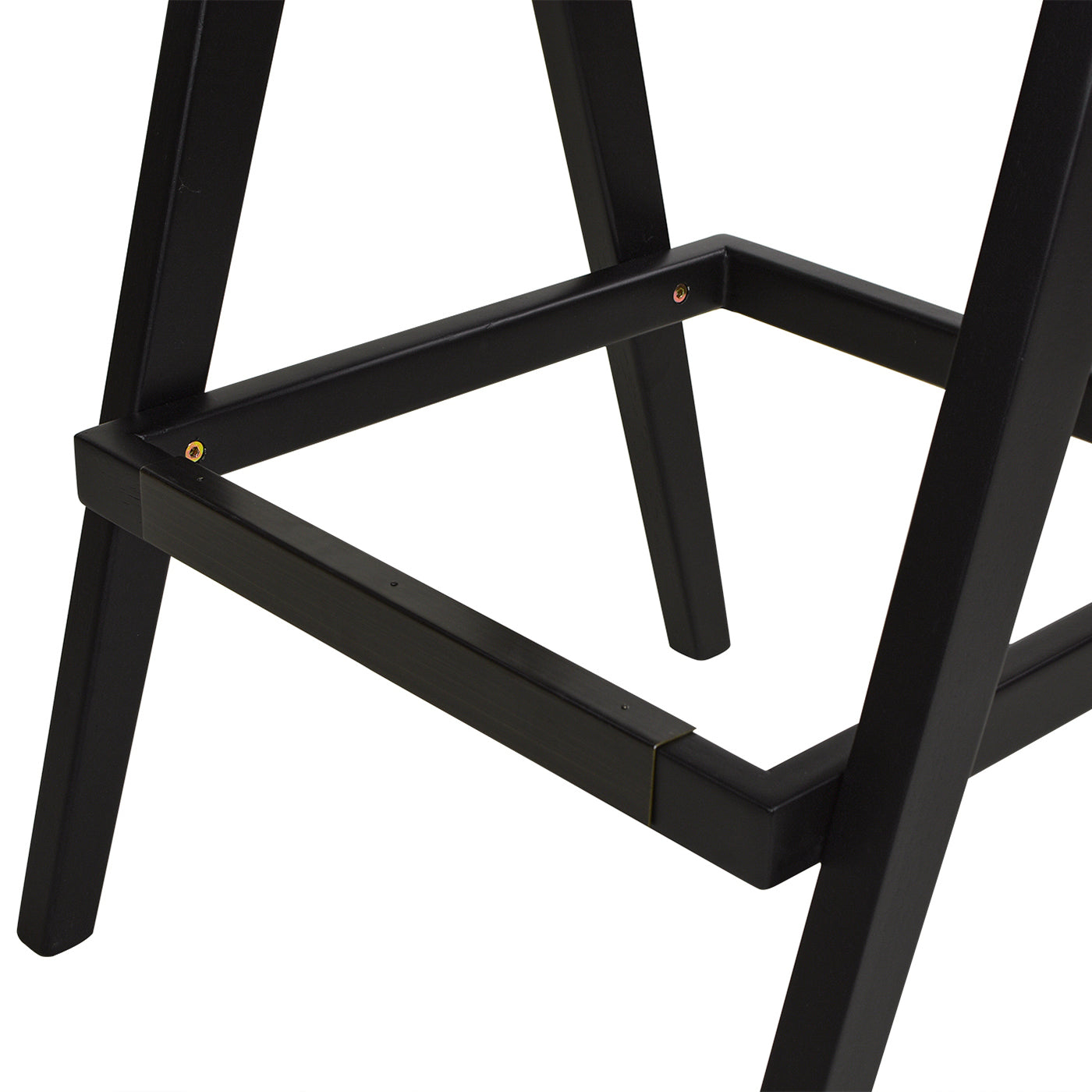 Milan 29.5' Modern Resin Webbing Back Bar Stool with Arms, Set of 3, Ebony Black Boucle
