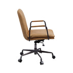 Eclarn Rum Top Grain Leather Executive Office Chair.