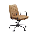 Eclarn Rum Top Grain Leather Executive Office Chair.