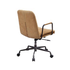 Eclarn Rum Top Grain Leather Executive Office Chair.