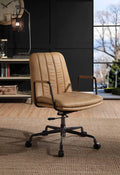 Eclarn Rum Top Grain Leather Executive Office Chair.