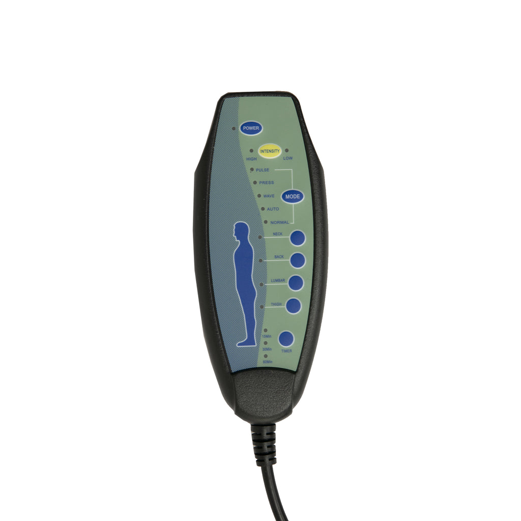 Linen Massage Chaise Lounge Indoor with Remote Control, Ergonomic Electric Massage Long Lounger, Coffee