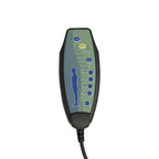 Linen Massage Chaise Lounge Indoor with Remote Control, Ergonomic Electric Massage Long Lounger, Coffee