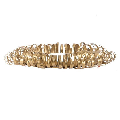 27" in Sunburst Design Wall Mirror Decorative Golden Finish for Entryway, Modern Living room - Groovy Boardz