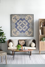 48" x 48" Large Wall Art Panel, Square Wall Decor for Living Room Dining Room Office Bedroom - Groovy Boardz