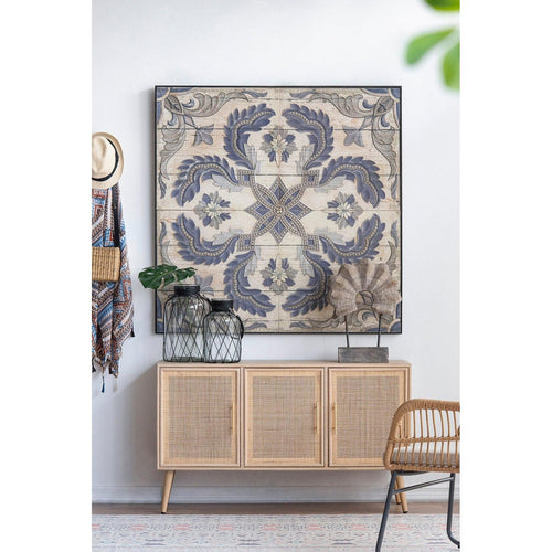 Elegant 48x48 Large Square Wall Art Panel for Home.