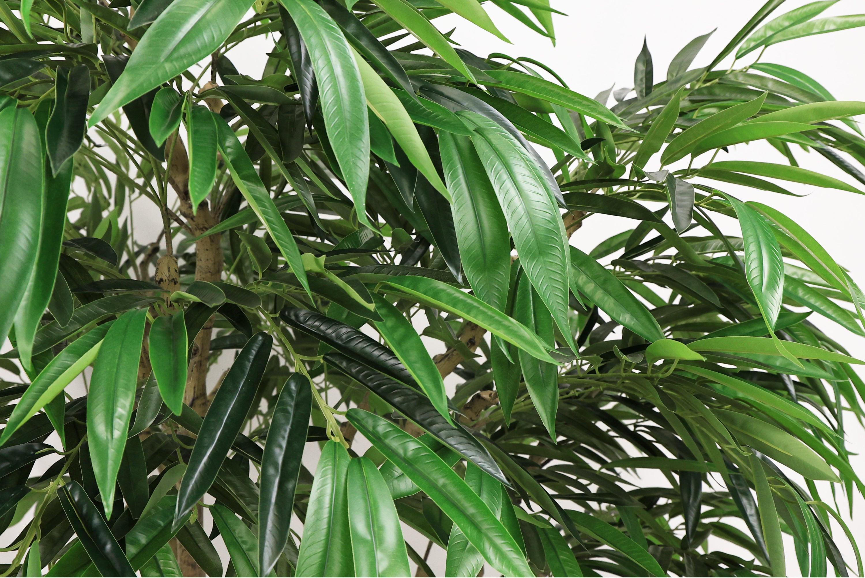 Elegant 7 Foot Faux Silk Artificial Willow Tree.