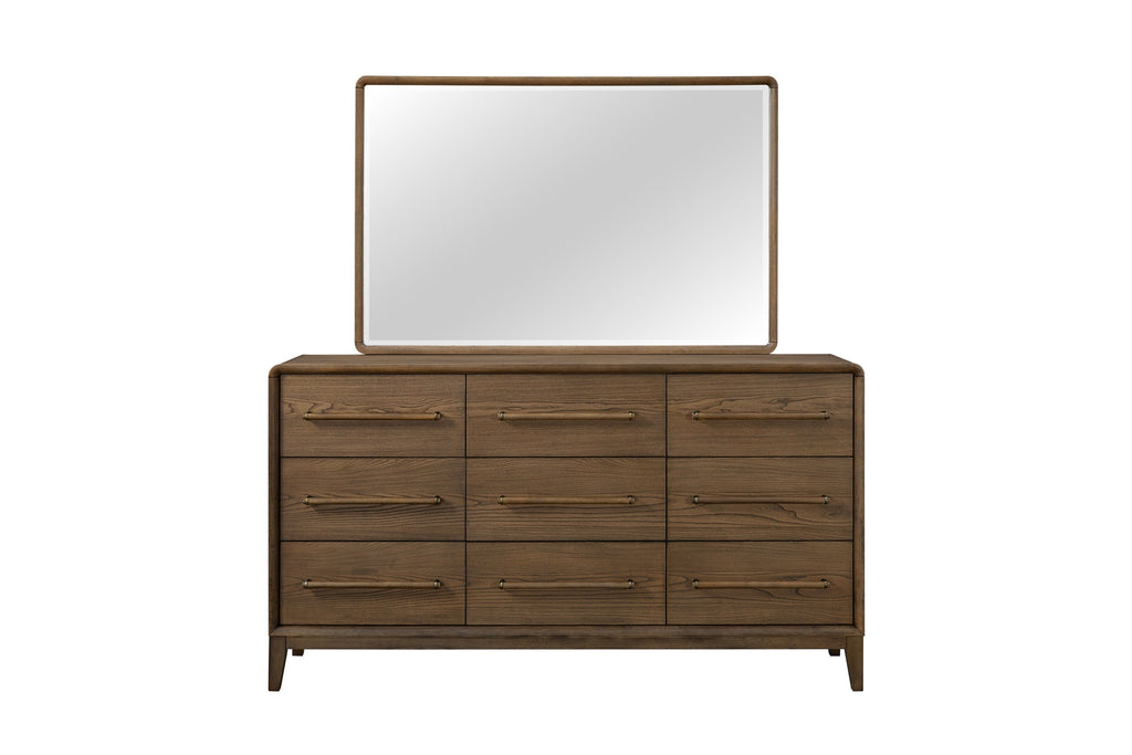 9-Drawer Dresser - Latte - Groovy Boardz