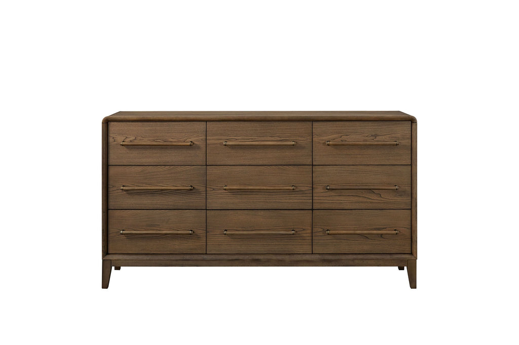 9-Drawer Dresser - Latte - Groovy Boardz