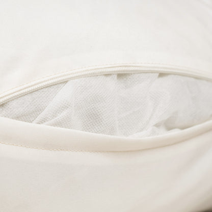 TOPMAX 6 Piece Patio Sofa Set, Acacia Wood Outdoor Modular Sectional Garden Furniture Set L-Shaped Conversation Set, Convertible Daybed with Tea Table, Ottoman, 5 Cushions and Pillows, Teak+Beige