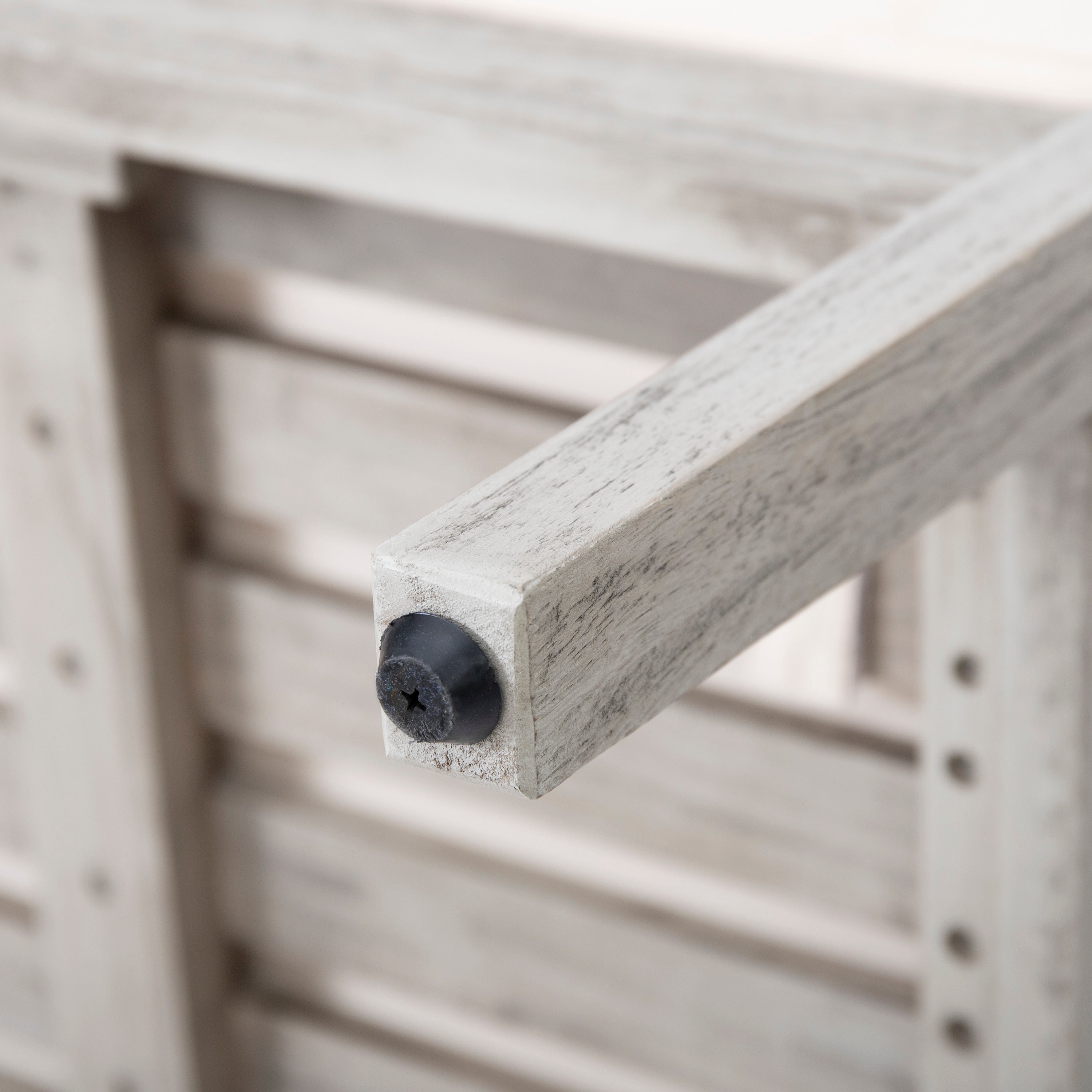 Outdoor Acacia Wood Patio Club Chair, Patio Furniture,Waterproof Thick Cushion Deep Seating for Porch, Garden, Backyard, Balcony, Weight Capacity 400lbs, Light Gray finish, Cream cushion